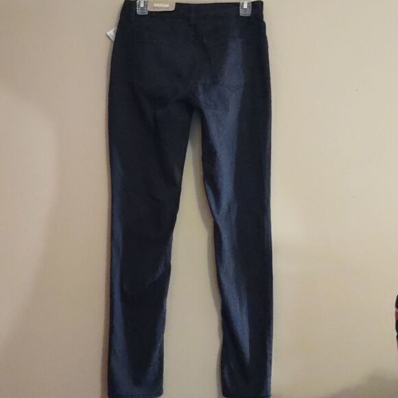 New Maurice's Junior's size M Animal print‎ black denim stretch jegging legging - Picture 5 of 8